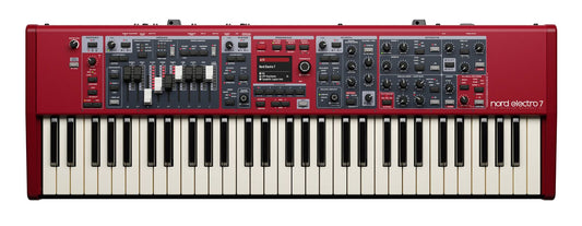 Nord Electro 7 61 Note Semi Weighted Waterfall Keybed with Synth Section and Effects