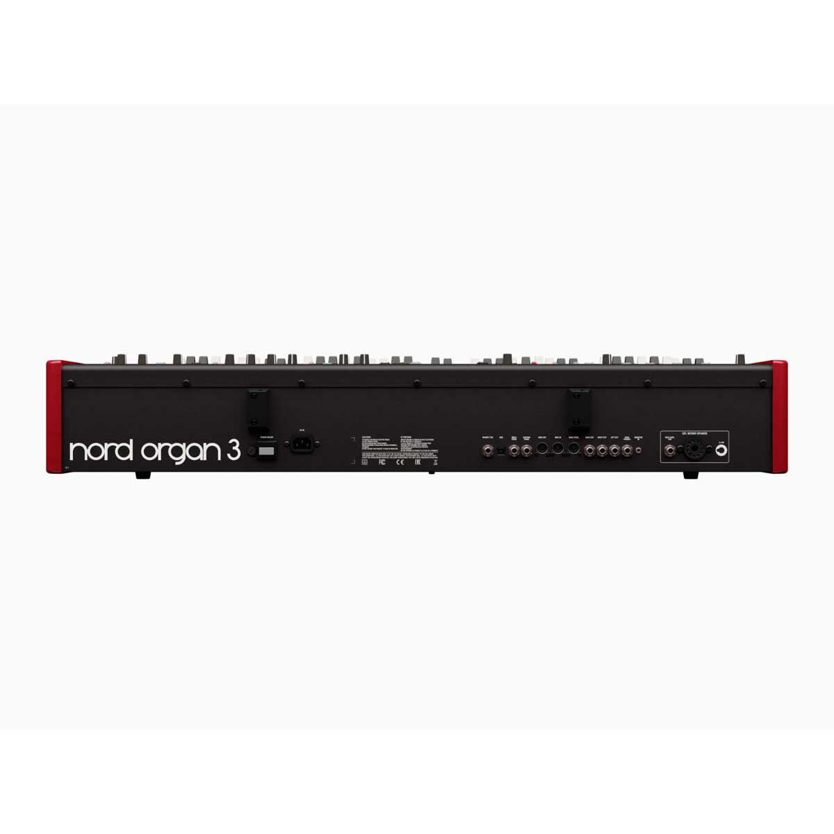 Nord Organ 3 with OLED Display, Triple Sensor Keybeds, Rotary Speaker Emulation, and 400 Program Memory — view 4