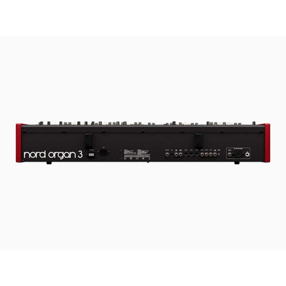 Nord Organ 3 with OLED Display, Triple Sensor Keybeds, Rotary Speaker Emulation, and 400 Program Memory — view 4