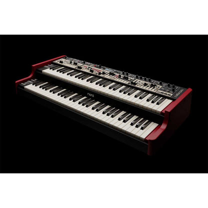 Nord Organ 3 with OLED Display, Triple Sensor Keybeds, Rotary Speaker Emulation, and 400 Program Memory — view 3
