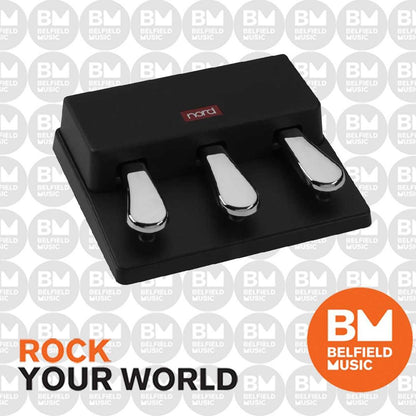 Nord Triple Pedal 2 with Assignable Continuous Sensors for Compatible Keyboards — view 2