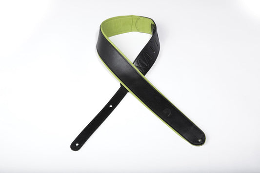Planet Waves Color Padded Guitar Strap, Green