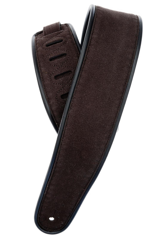 Planet Waves Comfort Leather Reversible Guitar Strap, Suede