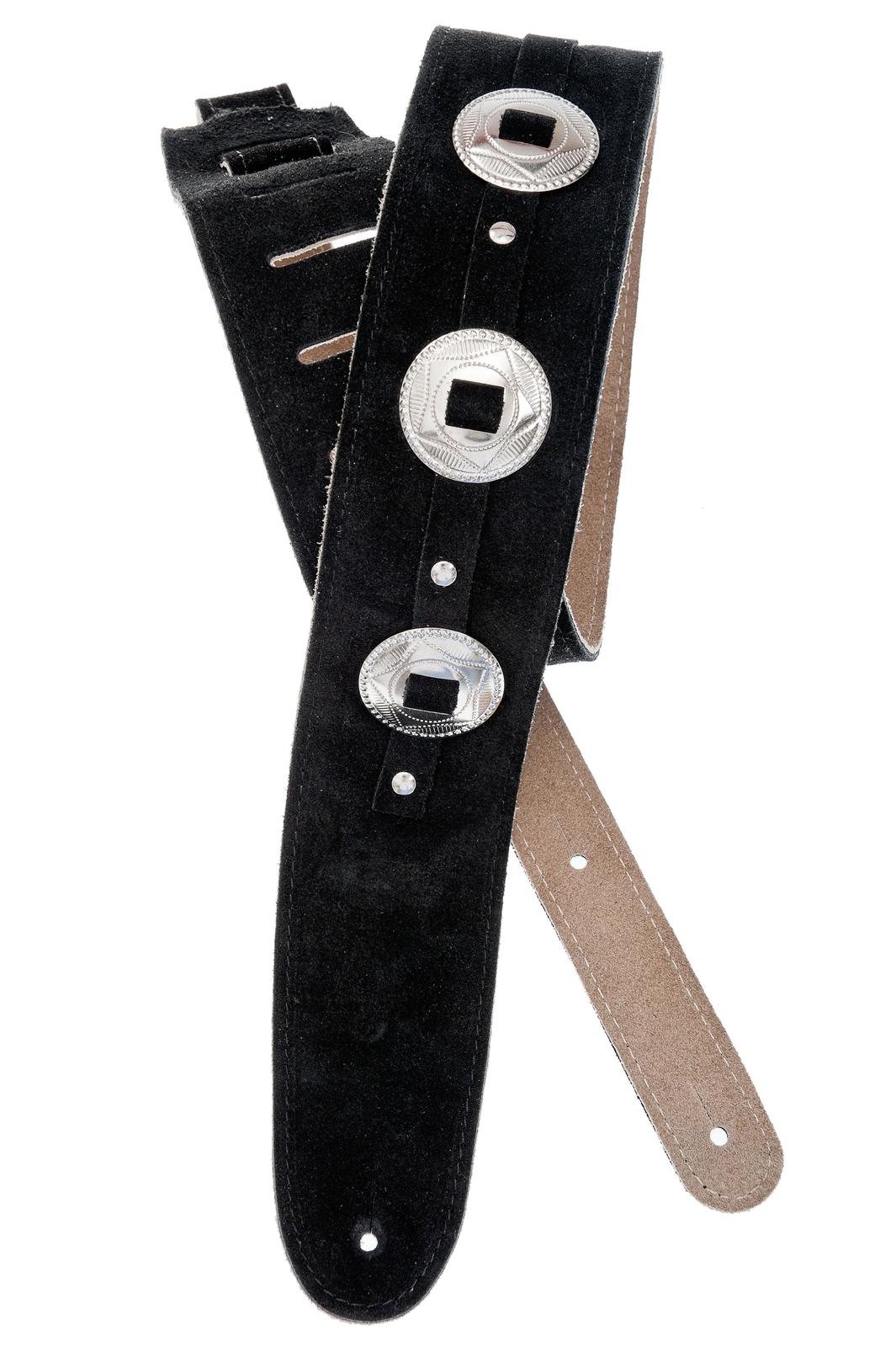 Planet Waves Conchos Guitar Strap, Black