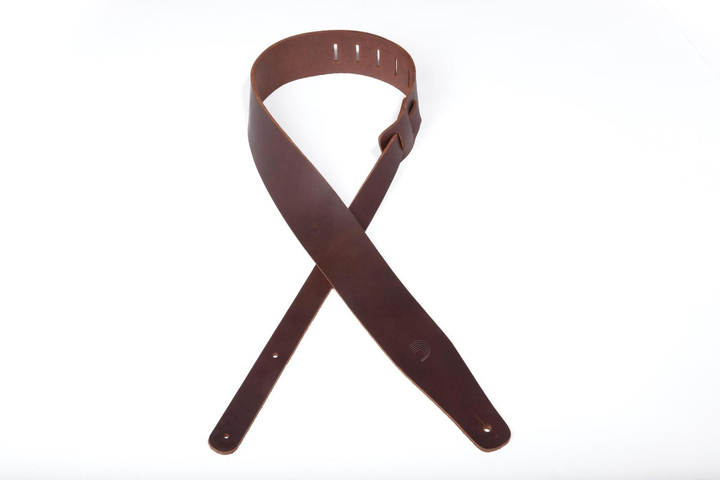 Planet Waves Thick Leather Guitar Strap, Brown