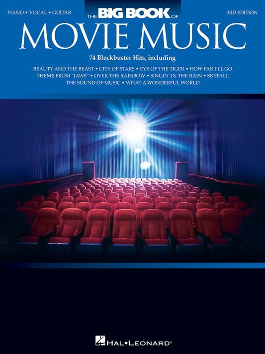 The Big Book of Movie Music, 3rd Edition — Piano/Vocal/Guitar (Hal Leonard)