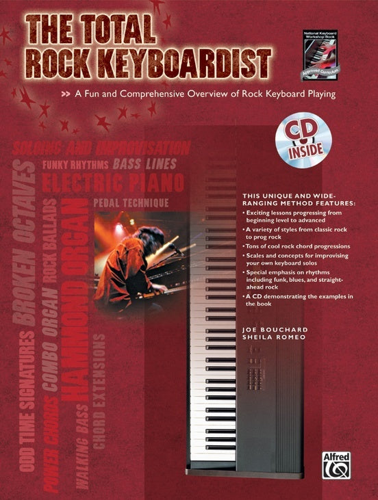 Total Rock Keyboardist Book and CD
