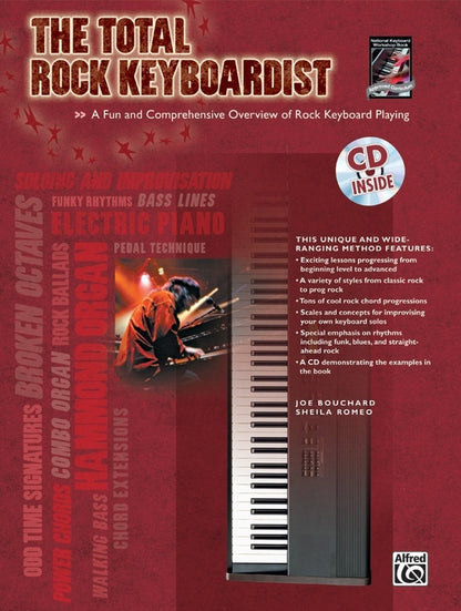 Total Rock Keyboardist Book and CD