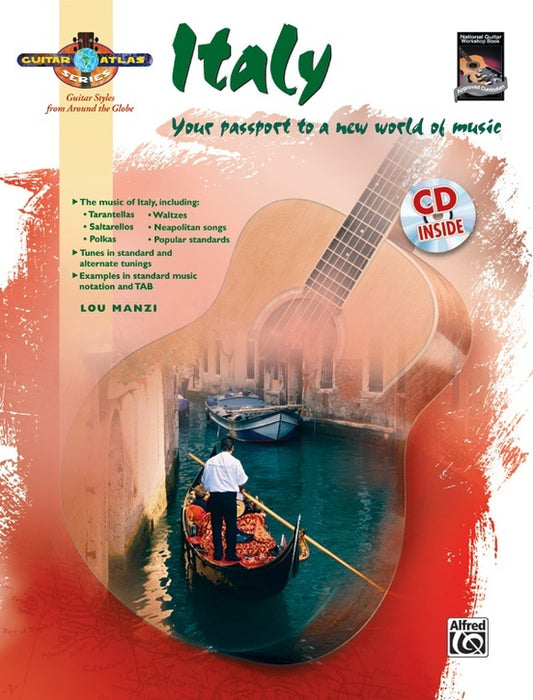 Guitar Atlas Italy Book/CD
