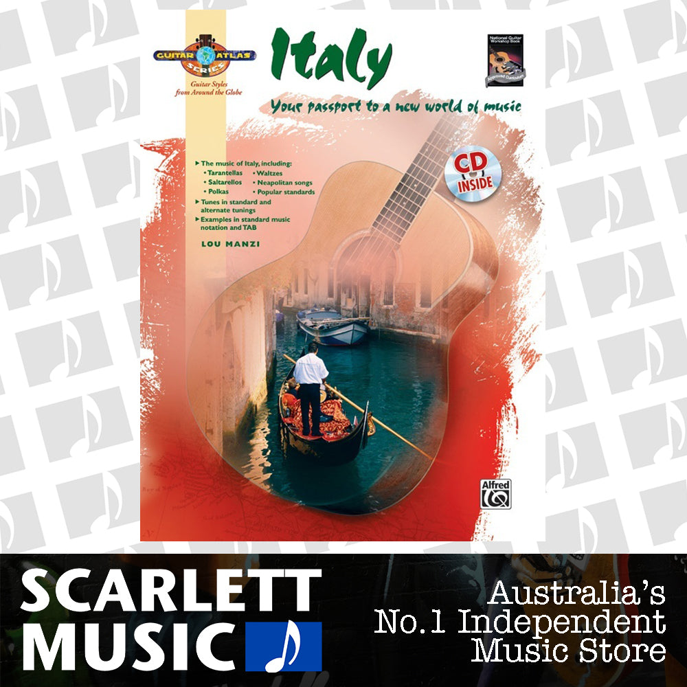 Guitar Atlas Italy Book/CD — view 2
