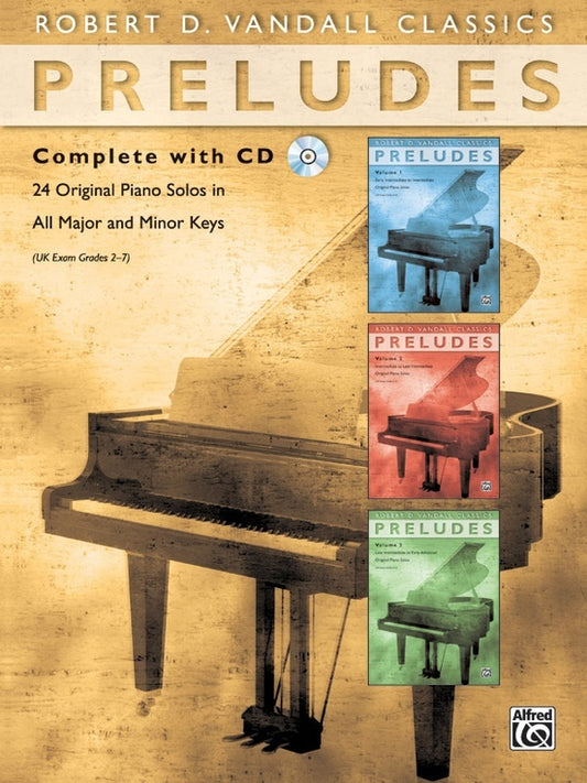 Preludes Complete With CD - Piano
