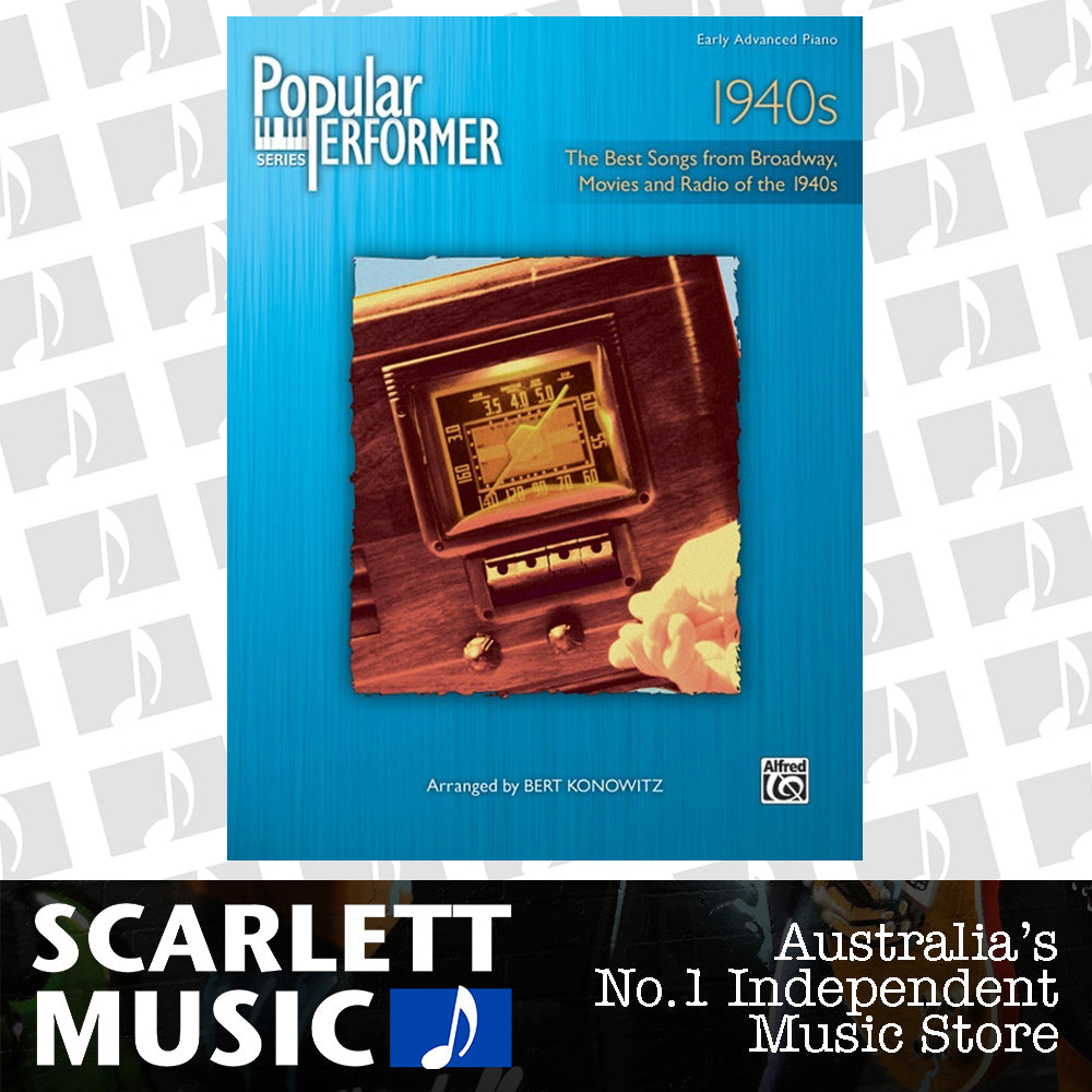 Popular Performer 1940S Early Adv Piano — view 2