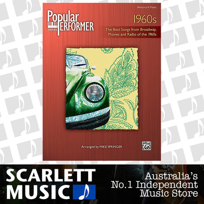 Popular Performer 1960S Adv Piano Arr Springer — view 2