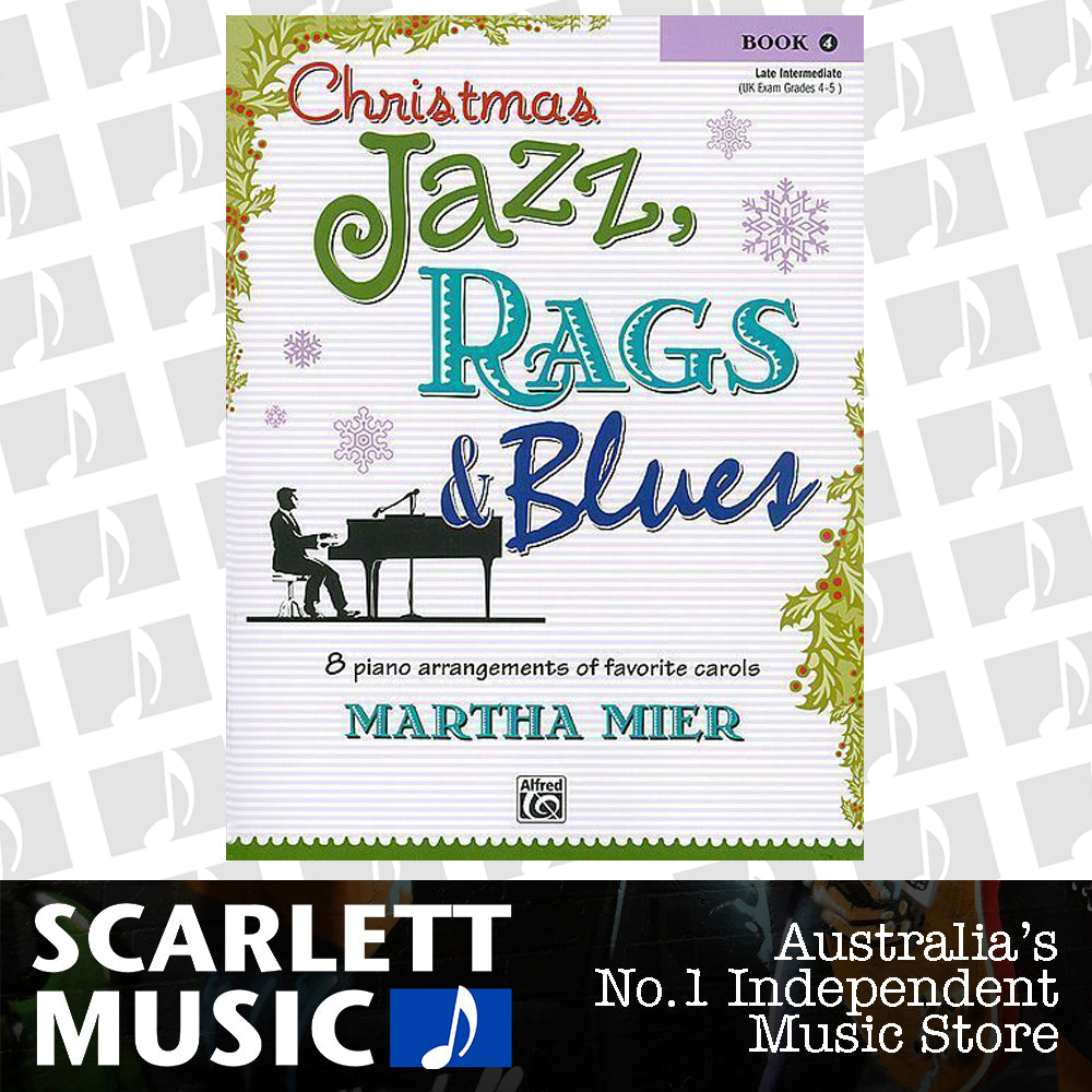 Christmas Jazz, Rags And Blues Book 4 Arr. Martha Mier, Piano, Sheet Music — view 2