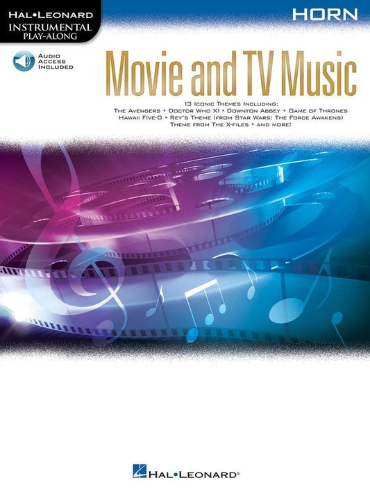 Movie and TV Music — Horn, Book/Online Audio (Hal Leonard)