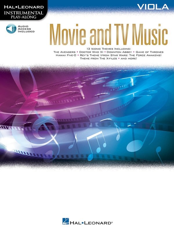 Movie and TV Music — Viola, Book/Online Audio (Hal Leonard)