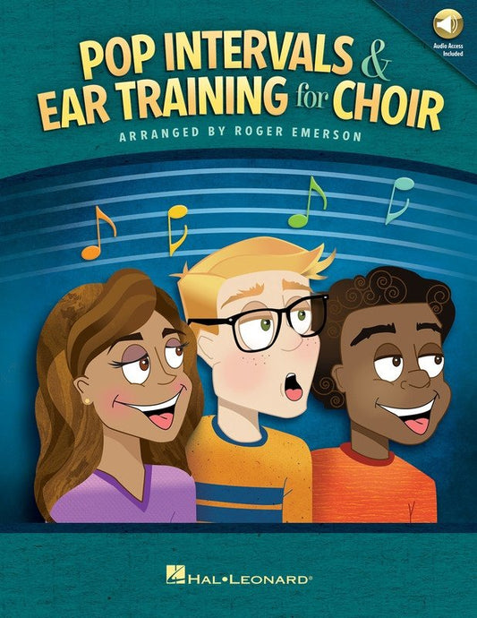 Pop Intervals and Ear Training for Choir, Book/Online Audio (Hal Leonard)
