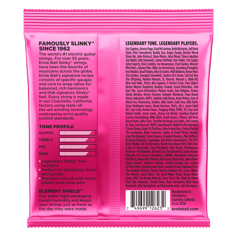 Ernie Ball 7-String Super Slinky Nickel Wound Set .009-.052 Gauge — view 2