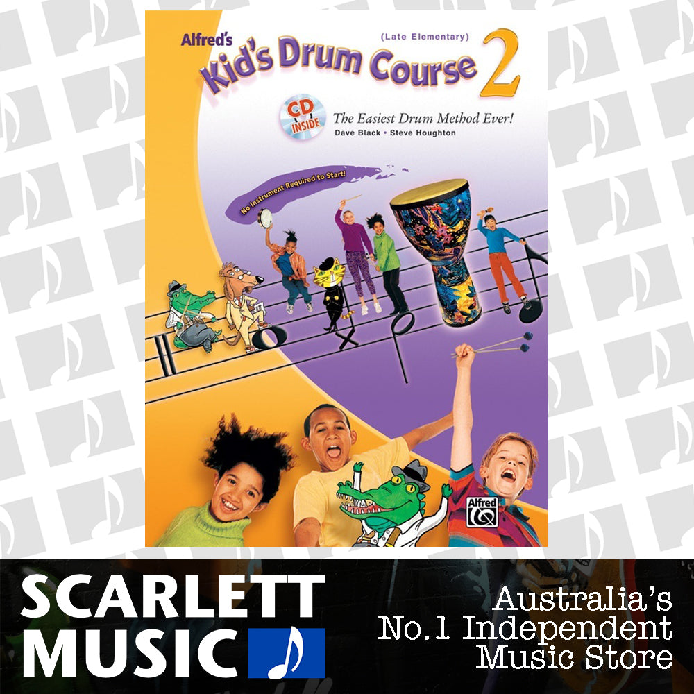 Alfreds Kids Drum Course 2 Book/CD — view 2