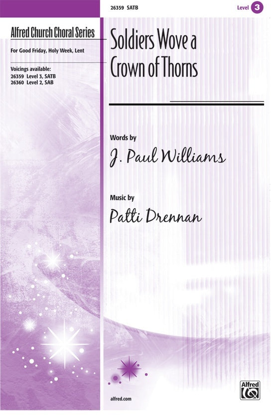 Soldiers Wove a Crown of Thorns SATB Choral Sheet Music