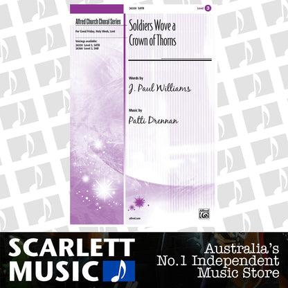 Soldiers Wove a Crown of Thorns SATB Choral Sheet Music — view 2
