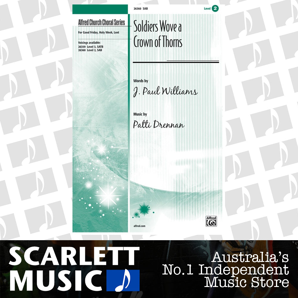 Soldiers Wove a Crown of Thorns SAB Choral Sheet Music — view 2