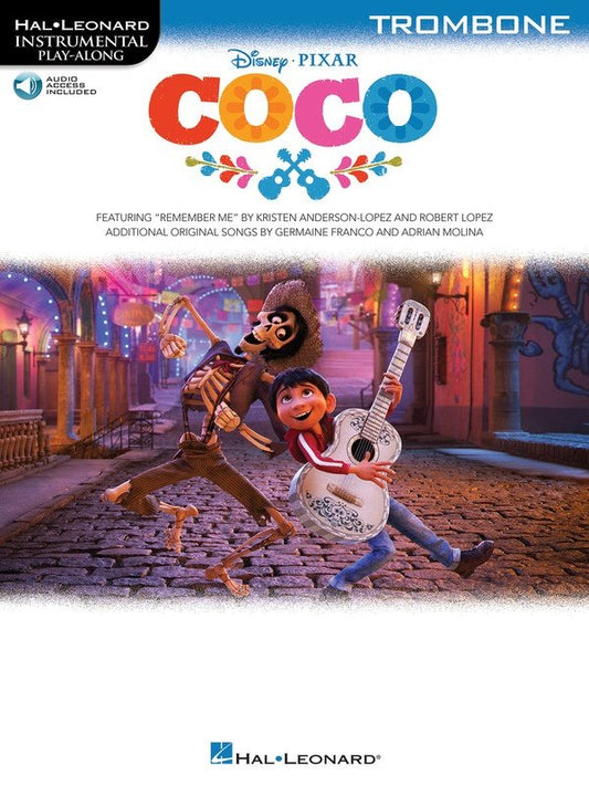 Coco — Trombone, Book/Online Audio (Hal Leonard)