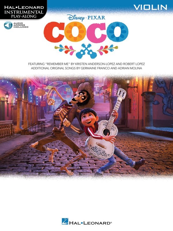 Coco — Violin, Book/Online Audio (Hal Leonard)