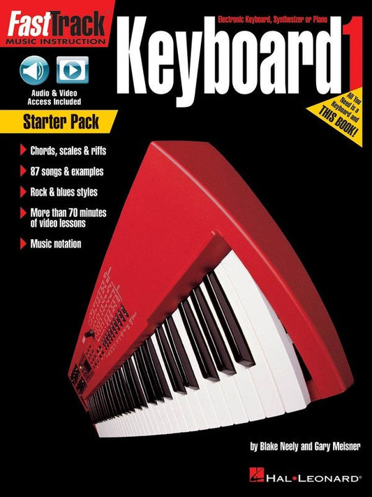 FastTrack Keyboard Starter Pack, Book 1 — Book/Online Media (Hal Leonard)