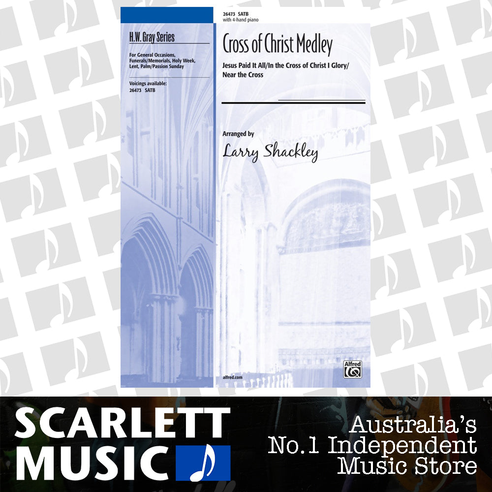 Cross Of Christ Medley SATB Arr Shackley — view 2