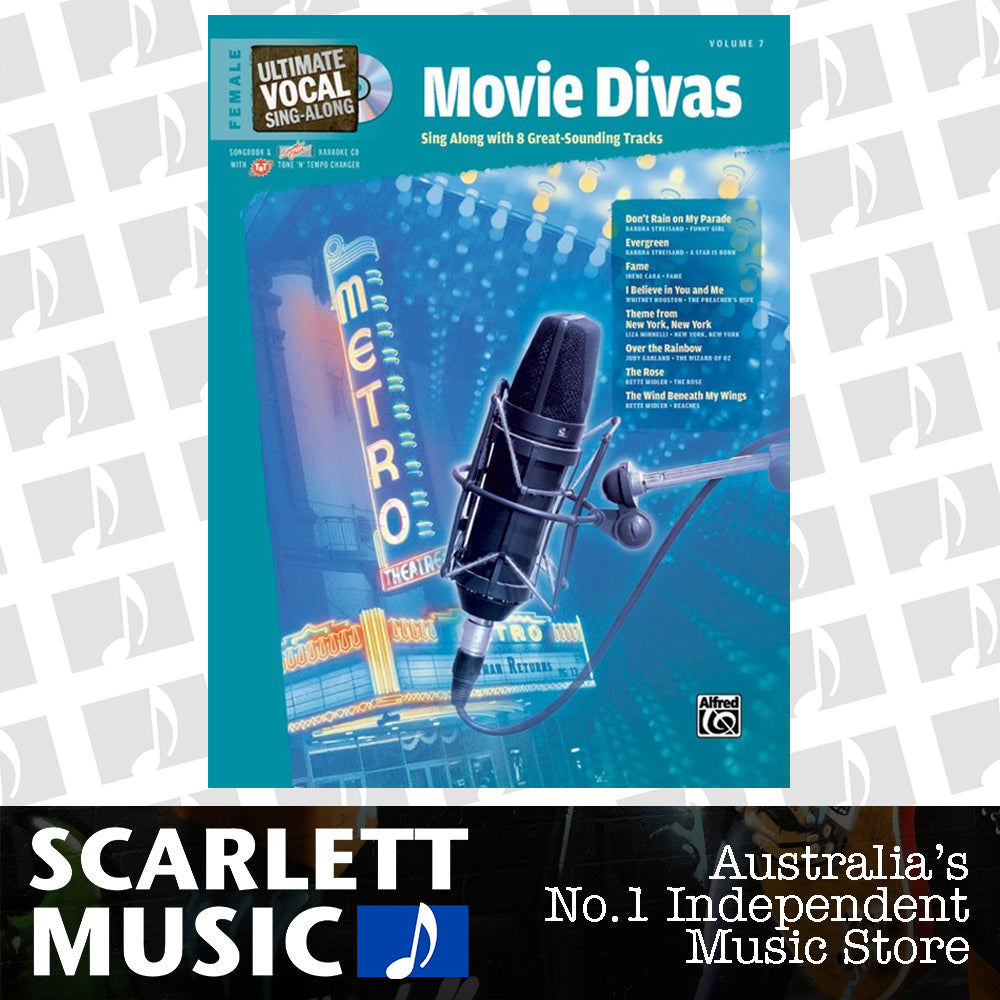 Ultimate Vocal Singalong Movie Divas Female Book/CD — view 2