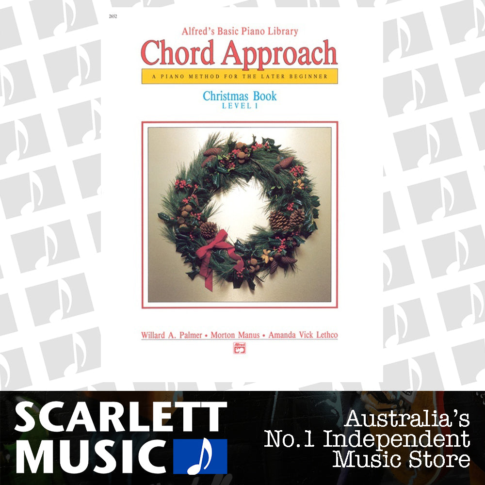 ABPL Chord Approach Christmas Book 1 - Piano Sheet Music and Method Book — view 2