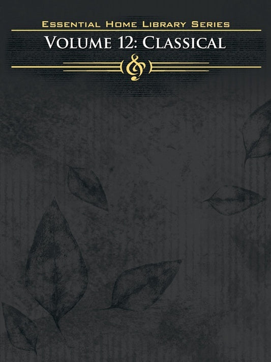 Essential Home Library Series Book12 Classical Piano