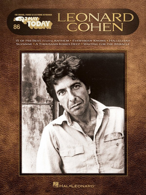 Leonard Cohen — E-Z Play Today No. 86, Keyboard (Hal Leonard)
