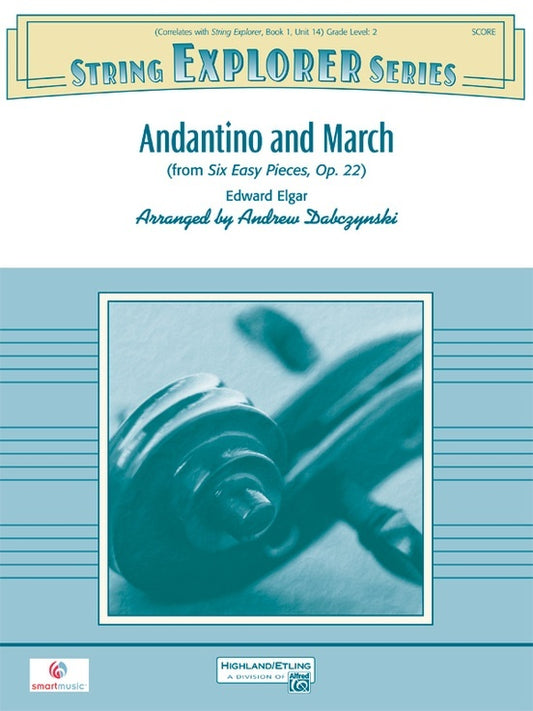 Andantino and March String Orchestra Sheet Music Grade 2