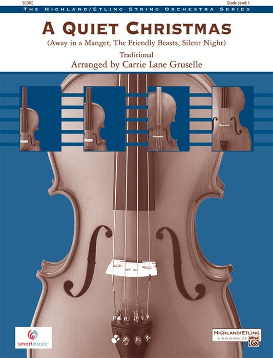 A Quiet Christmas String Orchestra Sheet Music Grade 1