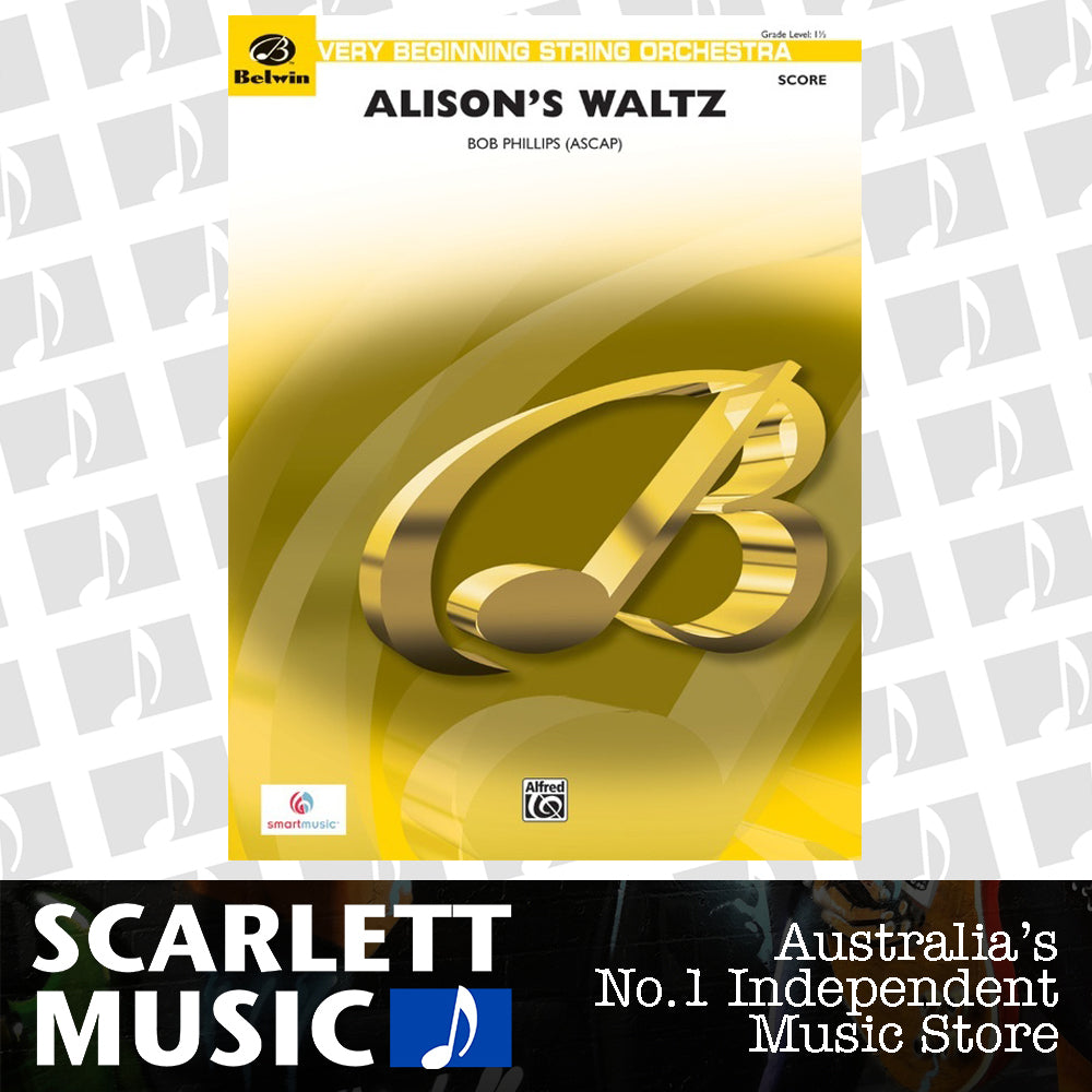 Alison's Waltz String Orchestra Sheet Music Grade 1.5 — view 2