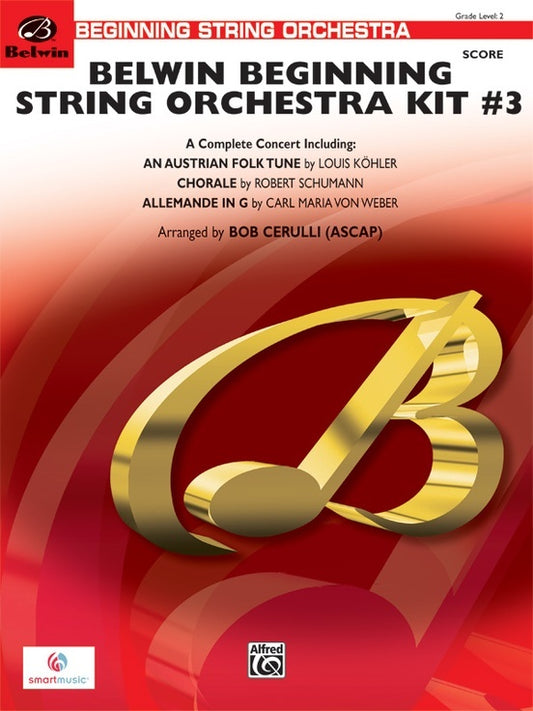 Belwin Beginning String Orchestra Kit #3 Grade 2