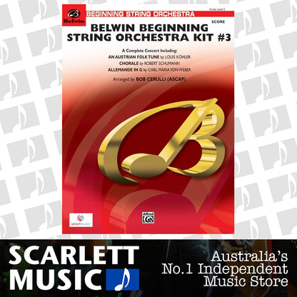 Belwin Beginning String Orchestra Kit #3 Grade 2 — view 2