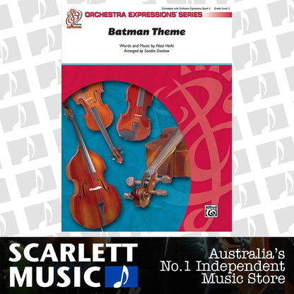 Batman Theme Full Orchestra Sheet Music Grade 2 — view 2