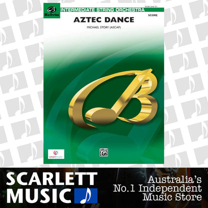 Aztec Dance String Orchestra Sheet Music Grade 2.5 — view 2