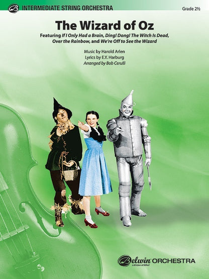 Wizard of Oz String Orchestra Sheet Music Grade 2.5