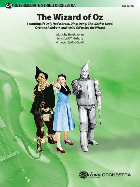 Wizard of Oz String Orchestra Sheet Music Grade 2.5