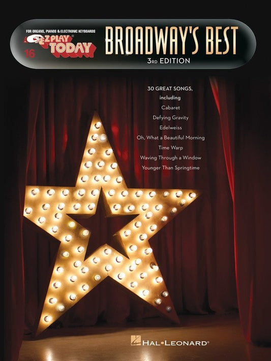Broadway's Best, 3rd Edition — E-Z Play Today No. 16, Keyboard (Hal Leonard)