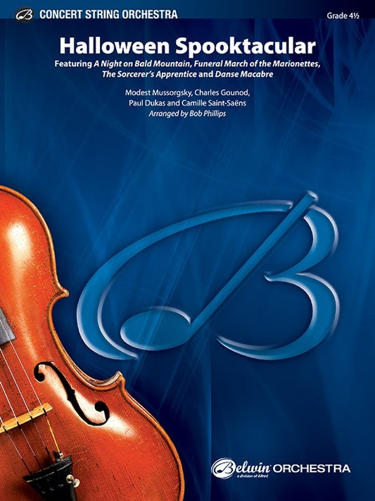 Halloween Spooktacular String Orchestra Gr 4.5
