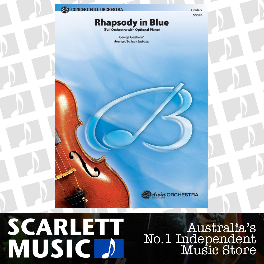 Rhapsody In Blue Full Orchestra Gr 5 Conductor Score — view 2