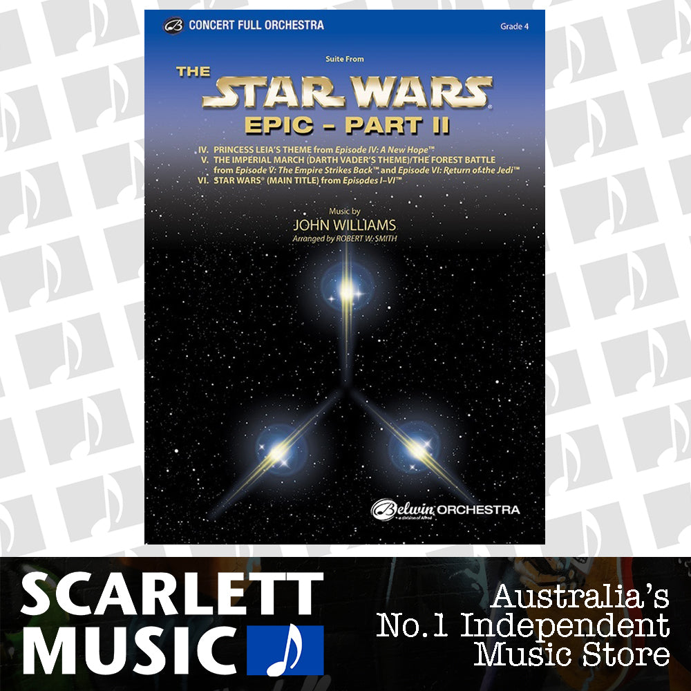 Suite from the Star Wars Epic Part II FO Grade 4 String Orchestra Sheet Music — view 2