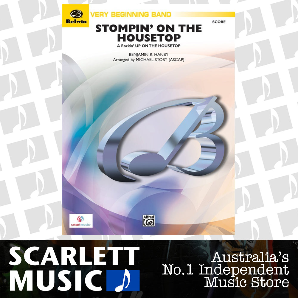 Stompin on the Housetop Concert Band Sheet Music Grade 0.5 — view 2