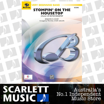 Stompin on the Housetop Grade 0.5 Concert Band Conductor Score — view 2