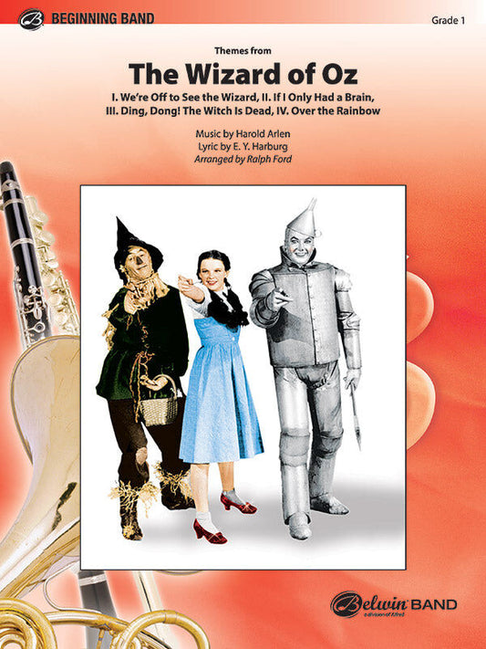 Wizard of Oz Concert Band Sheet Music for Beginners